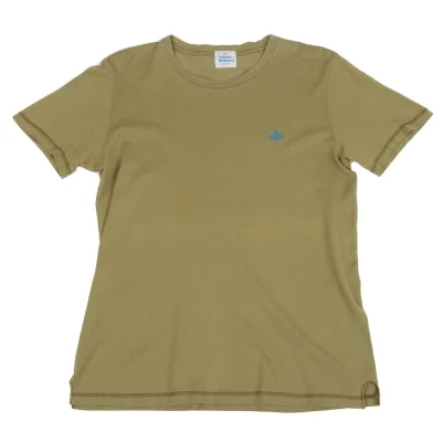 Vivienne Westwood One Point Orb Embroidery T Shirt