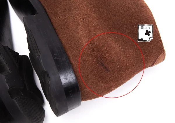 COMME des GARCONS Suede Chukka Boots K-162947_010