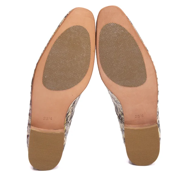 JUNYA WATANABE COMME des GARCONS Python Shoes K-162948_010