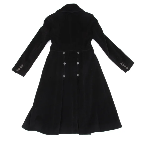 Jean Paul GAULTIER Angola Wool Melton Button Design Zip Coat K-162953_014