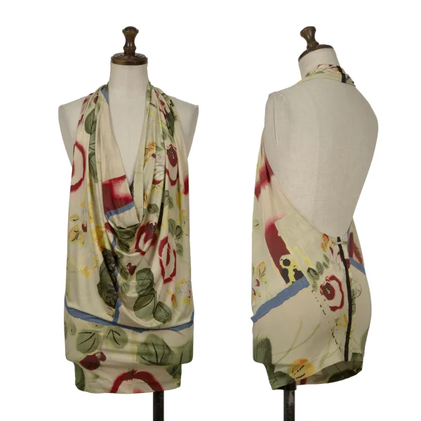 Jean Paul GAULTIER FEMME Graphic Printed Top & Skirt K-162957_002