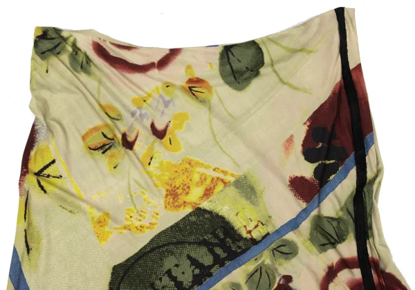 Jean Paul GAULTIER FEMME Graphic Printed Top & Skirt K-162957_011