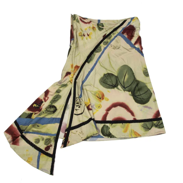 Jean Paul GAULTIER FEMME Graphic Printed Top & Skirt K-162957_016