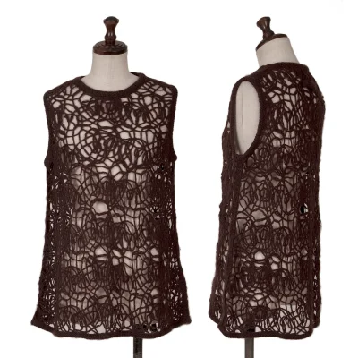 Jean Paul GAULTIER FEMME Openwork Knit Vest
