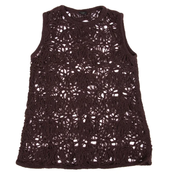 Jean Paul GAULTIER FEMME Openwork Knit Vest K-162959_002