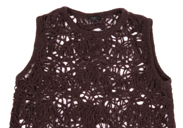Jean Paul GAULTIER FEMME Openwork Knit Vest K-162959_003