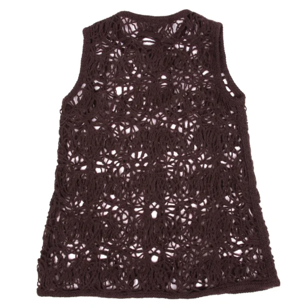 Jean Paul GAULTIER FEMME Openwork Knit Vest K-162959_008