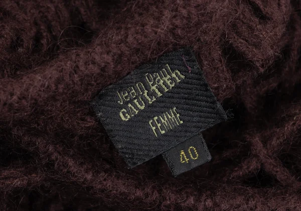 Jean Paul GAULTIER FEMME Openwork Knit Vest K-162959_013
