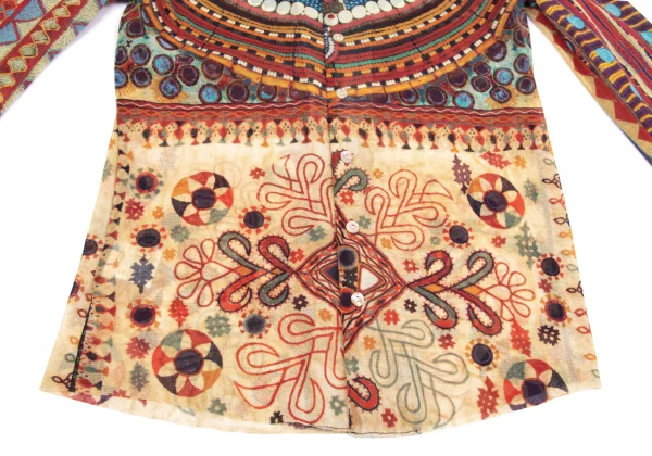 Jean Paul GAULTIER HOMME Ethnic Print Mesh Shirt K-162961_007