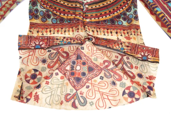 Jean Paul GAULTIER HOMME Ethnic Print Mesh Shirt K-162961_008