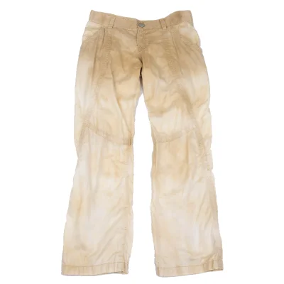 Jean's Paul GAULTIER Dusted Cinch Back Cotton Pants