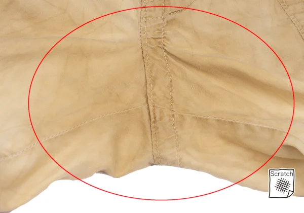 Jean's Paul GAULTIER Dusted Cinch Back Cotton Pants K-162967_003