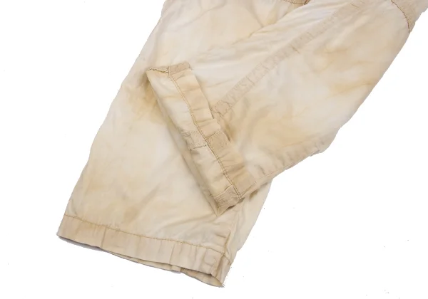 Jean's Paul GAULTIER Dusted Cinch Back Cotton Pants K-162967_012
