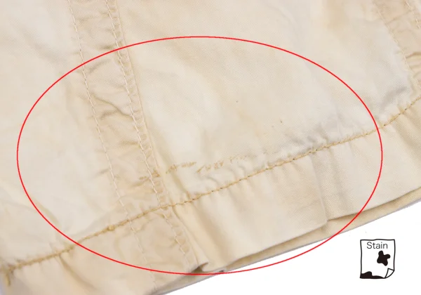 Jean's Paul GAULTIER Dusted Cinch Back Cotton Pants K-162967_016