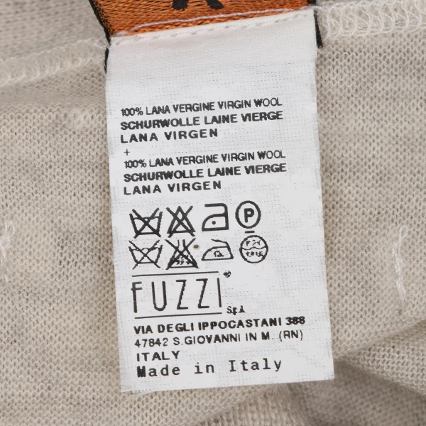 Jean Paul GAULTIER SOLEIL Oversized Wool Knit Cardigan K-162968_016