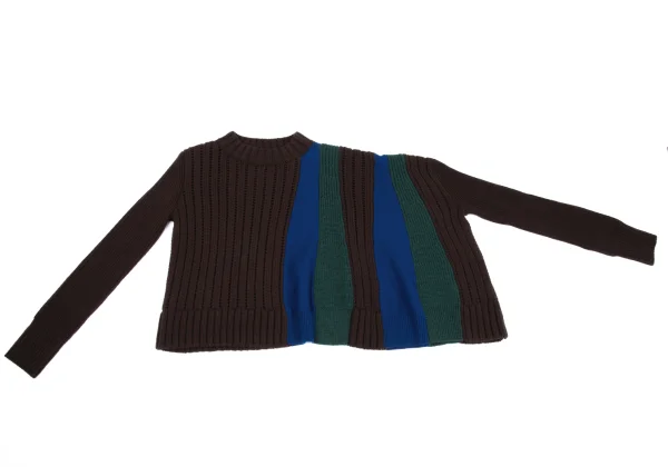 sacai Panel Switching Asymmetry Knit K-162969_002