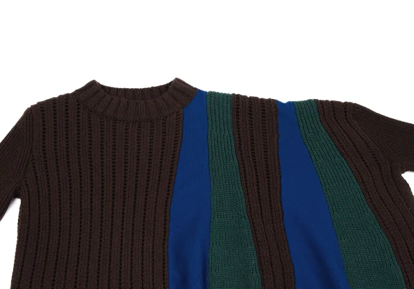 sacai Panel Switching Asymmetry Knit K-162969_003