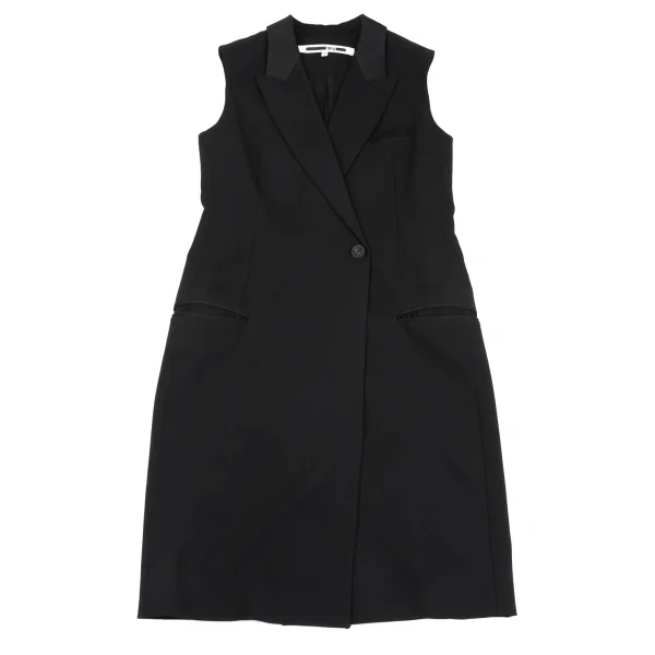 McQ Alexander McQUEEN Wool Sleeveless Long Jacket K-162970_002