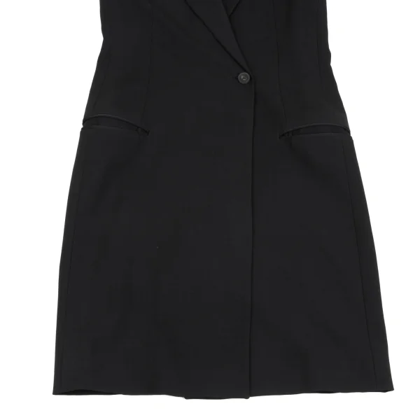 McQ Alexander McQUEEN Wool Sleeveless Long Jacket K-162970_008