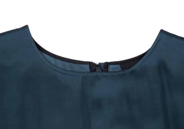 JILSANDER Gather Switching Satin Dress K-162972_007