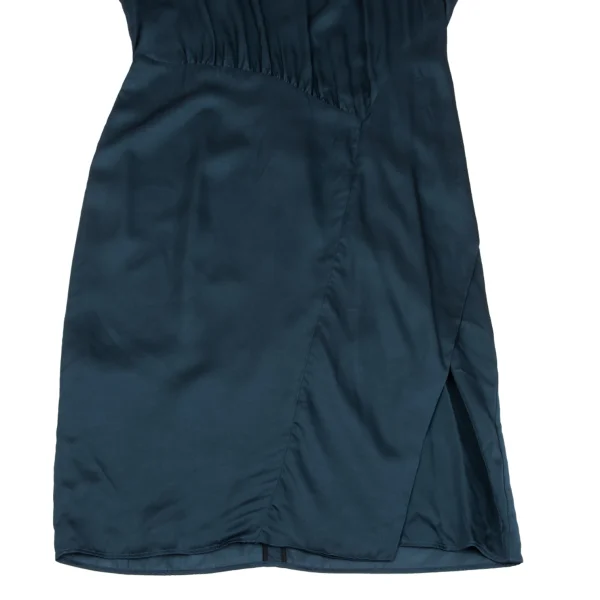 JILSANDER Gather Switching Satin Dress K-162972_009