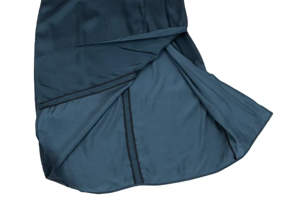 JILSANDER Gather Switching Satin Dress K-162972_010