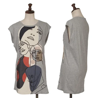 STELLA McCARTNEY Patch Design Sleeveless Top