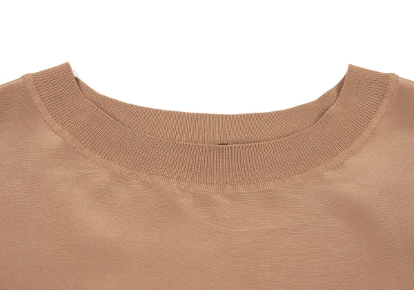 JOSEPH Rib Neck Silk T Shirt K-162975_003