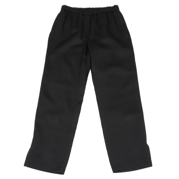 JOSEPH Acetate Poly Slit Pants Black 38 K-162977_001