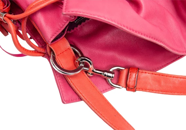 LOEWE Flamenco Fringe Leather Shoulder Bag K-162982_015
