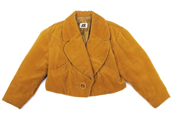ISSEY MIYAKE I.S. Corduroy Short Jacket K-162986_002