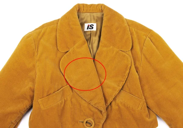 ISSEY MIYAKE I.S. Corduroy Short Jacket K-162986_003