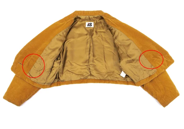 ISSEY MIYAKE I.S. Corduroy Short Jacket K-162986_013