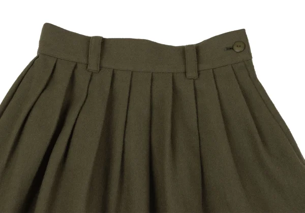 ISSEY MIYAKE I.S. Wool Embroidered Skirt K-162988_003