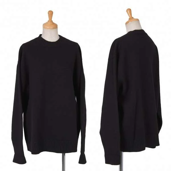 【再入荷！】 ワイズY's 長袖セーター 黒L位 | DCブランド古着通販プレイフル トップス