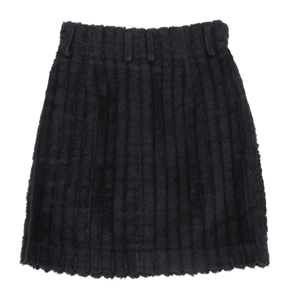 ISSEY MIYAKE I.S. Cotton Stripe Pile Skirt K-162991_009