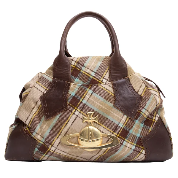 Vivienne Westwood Check Yasmine Bag K-162993_002