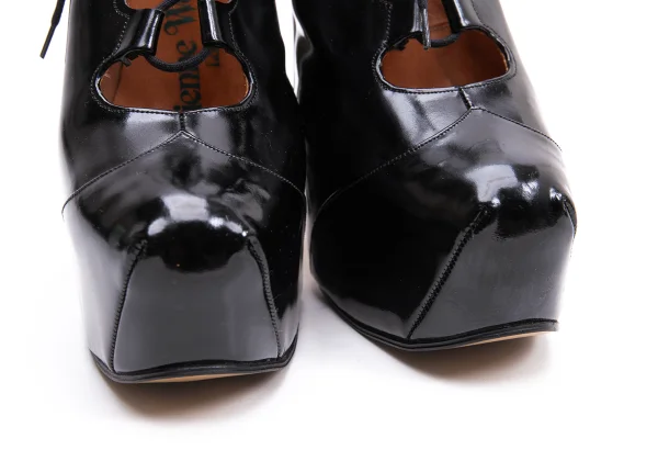 Vivienne Westwood Elevated Ghillie Leather Shoes K-162999_005