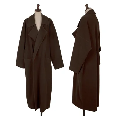 Plantation Wool Poly Long Coat