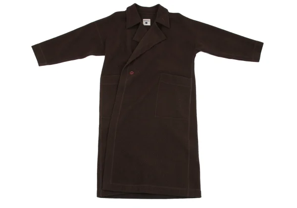 Plantation Wool Poly Long Coat K-163000_002