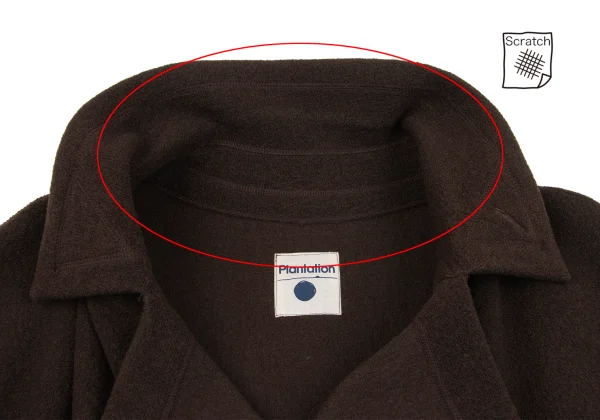 Plantation Wool Poly Long Coat K-163000_005