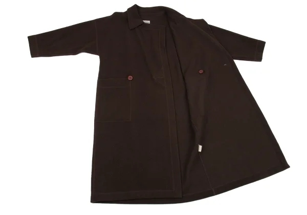 Plantation Wool Poly Long Coat K-163000_013