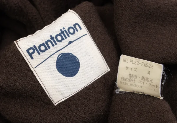 Plantation Wool Poly Long Coat K-163000_017