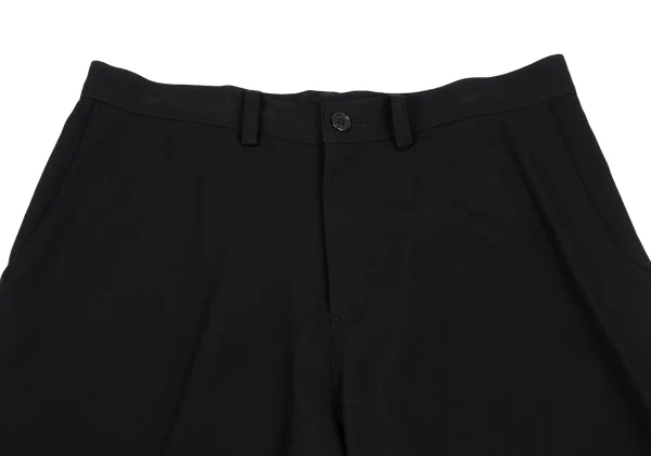 Y's Wool Gaba Cropped Wide Pants K-163002_002