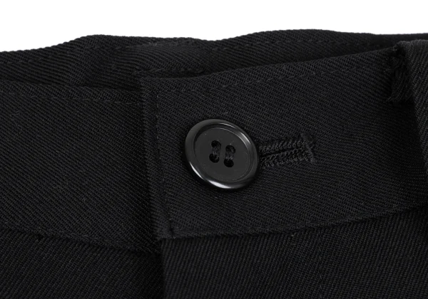 Y's Wool Gaba Cropped Wide Pants K-163002_003