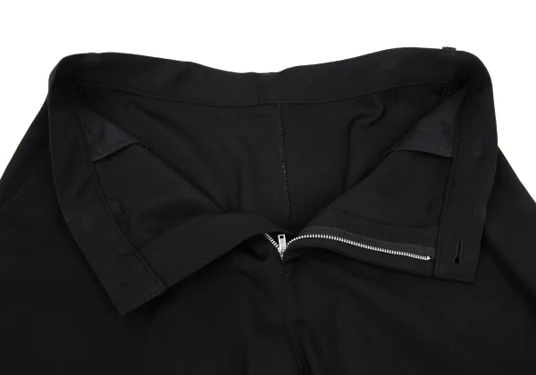 Y's Wool Gaba Cropped Wide Pants K-163002_005