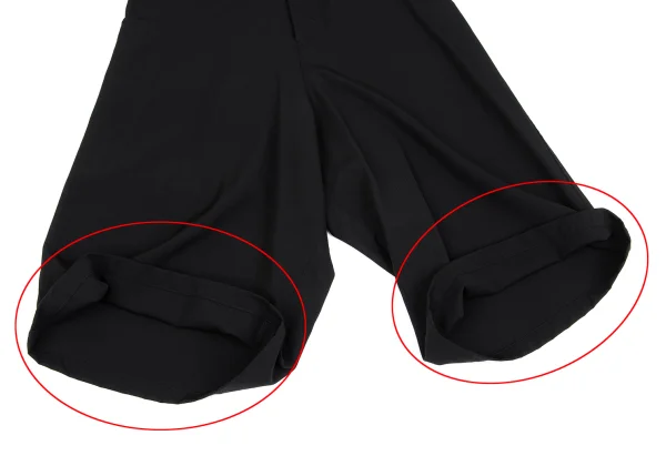 Y's Wool Gaba Cropped Wide Pants K-163002_008