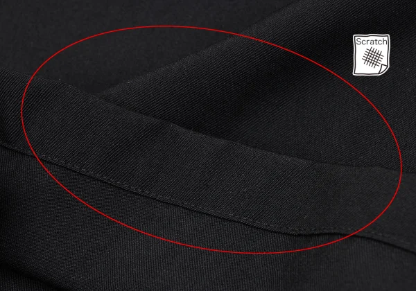 Y's Wool Gaba Cropped Wide Pants K-163002_009