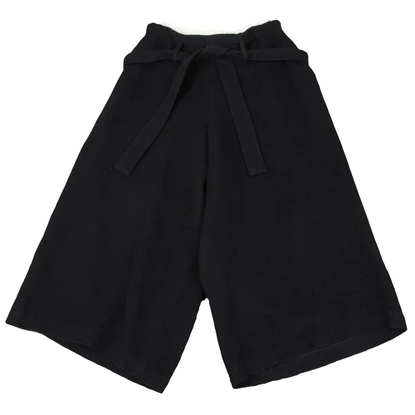 Y's Layered Waist Wide Pants Black S-M K-163004_001