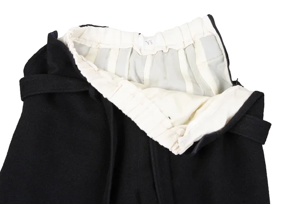 Y's Layered Waist Wide Pants K-163004_006